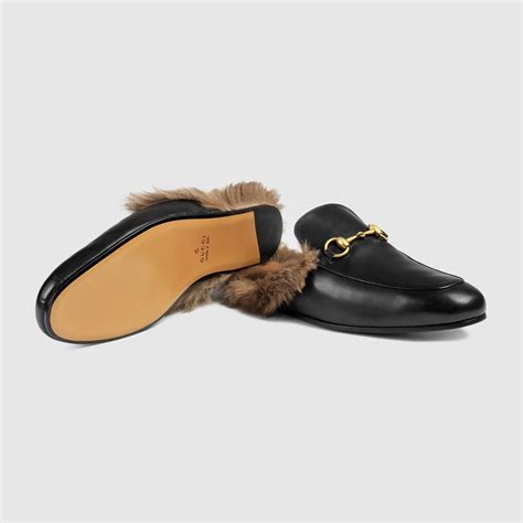 gucci mens princetown replica|gucci princetown slipper fur.